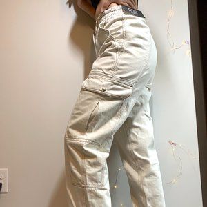 BDG Blaine High-Waisted Skate Jean - Ivory, urban outfitters